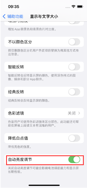 恩平苹果15维修店分享iPhone 15 Pro系列屏幕亮度 